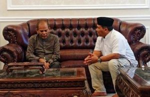 PJ Bupati Pidie Temui Eks Menteri Pertahanan GAM