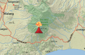 Usai Gempa Melanda Tuban, Kini Gunung Semeru Dilaporkan Terjadi Erupsi