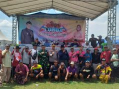 Polsek Wonoasih dan Koramil 0820/02 Amankan Kegiatan Kerap Sapi Brujul di Jrebeng Kidul