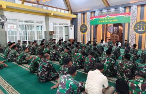 Do’a Bersama Kodim 0817/Gresik Peringati Hari Juang TNI AD 2025 dan HUT KE-77 Kodam V/Brawijaya